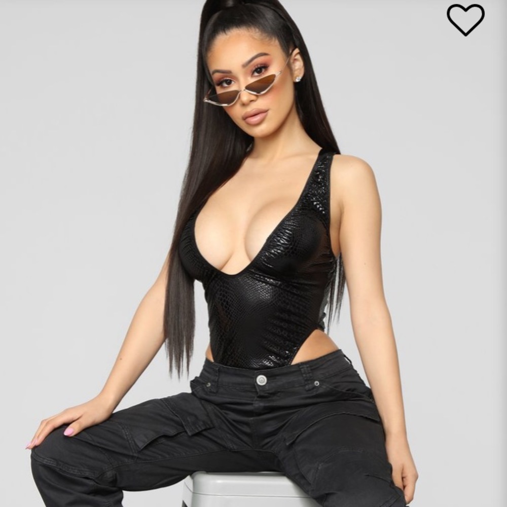 Sexy Snakeskin Bodysuit